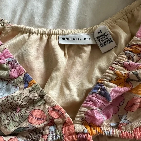 Sincerely Jules floral cutout dress - Picture 3 of 3